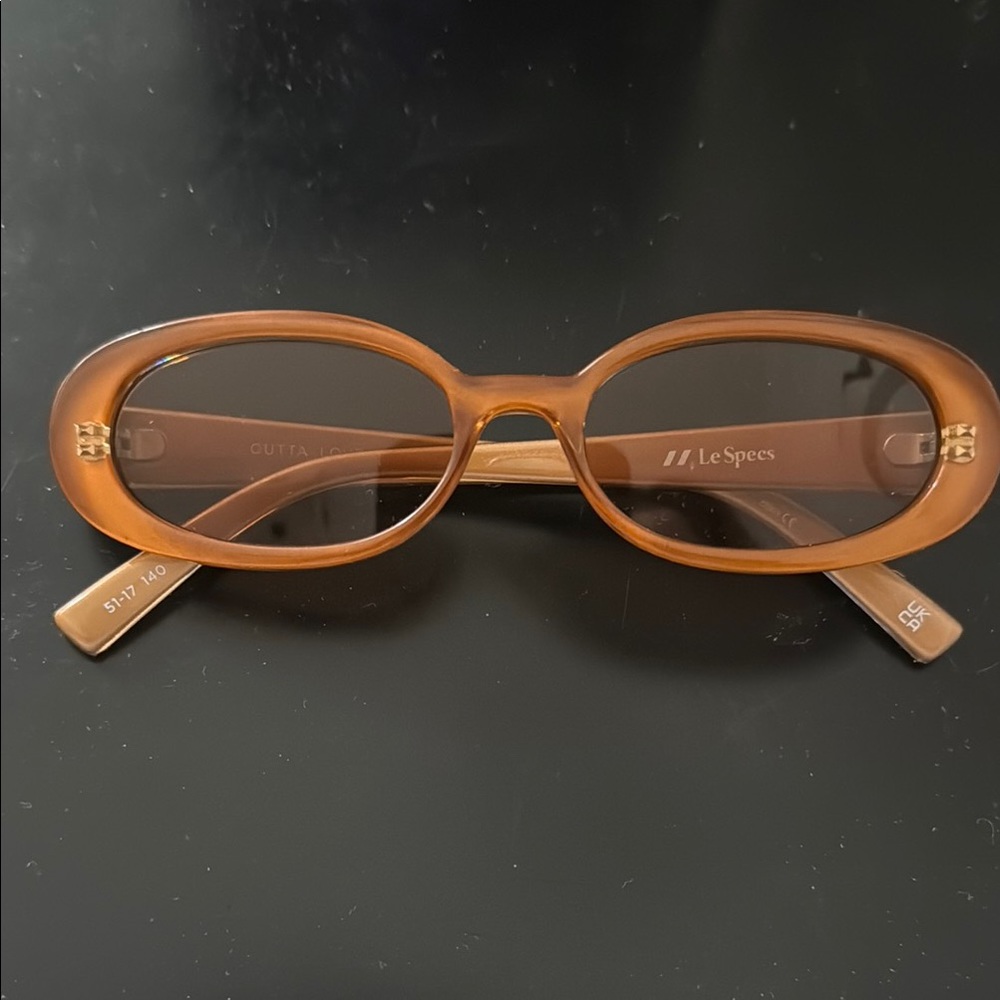 Le Specs outta love sunglasses - caramel